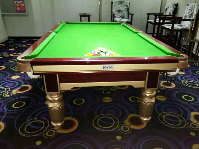 中式臺(tái)球桌（香檳金）